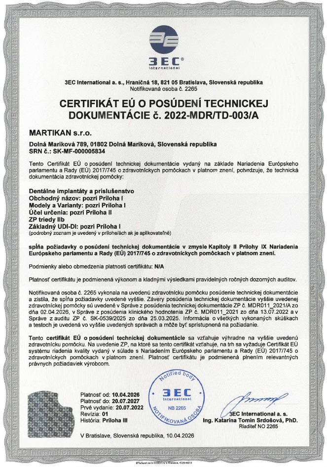 certifikat o posudeni td
